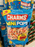 Bịch 350 Thanh Kẹo Trái Cây Tổng Hợp Charms Mini Pops Variety Pack
