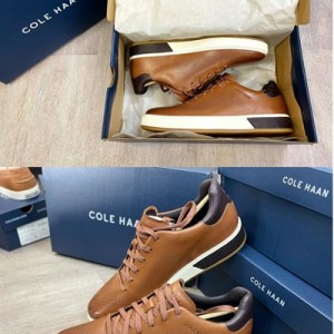 Giày Nam Nâu Đế Đen Trắng Cole Haan