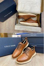 Giày Nam Nâu Đế Trắng Cole Haan