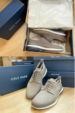 Giày Nam Xám Đế Trắng Cole Haan