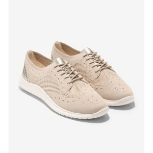 Giày Vải Trắng Đế Trắng Cole Haan Zerogrand Stitchlite