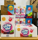 Hộp 100 Thanh Kẹo Trái Cây Tổng Hợp Charms Blow Pops Assorted Flavors