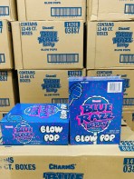 Hộp 48 Thanh Kẹo Trái Cây Tổng Hợp Charms Blow Pops Blue Razz Berry