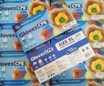 Hộp 100 cái Găng tay CPE loại dày Size XL (20mic)